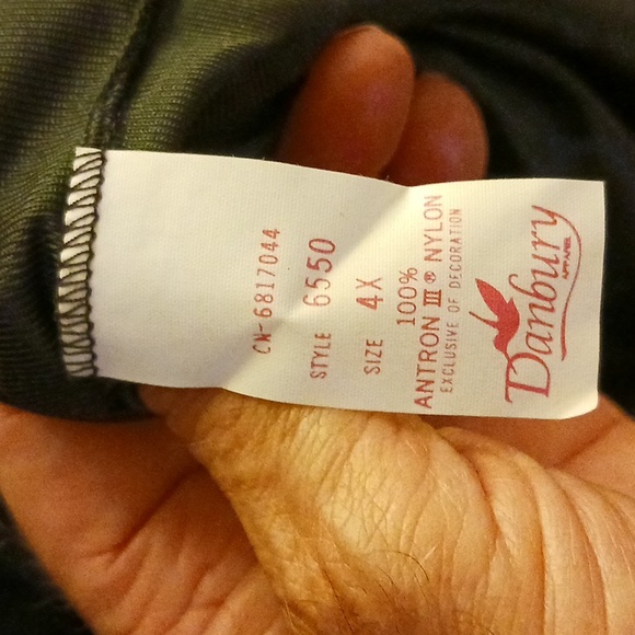 DANBURY PLUS SIZE LINGERIE, 4X, 100% NYLON, VALENTINES DAY - Picture 6 of 6